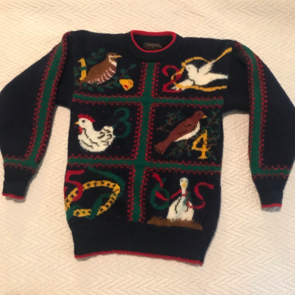 VINTAGE Festive Holiday Sweater